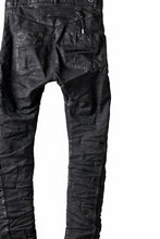 画像をギャラリービューアに読み込む, BORIS BIDJAN SABERI TIGHT FIT PANTS / VINYL COATED &amp; NICKEL PRESSED &amp; BODY MOLDED &quot;P13.TF-F1939&quot; (BLACK)