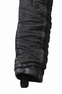 画像をギャラリービューアに読み込む, BORIS BIDJAN SABERI TIGHT FIT PANTS / VINYL COATED &amp; NICKEL PRESSED &amp; BODY MOLDED &quot;P13.TF-F1939&quot; (BLACK)