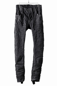 画像をギャラリービューアに読み込む, BORIS BIDJAN SABERI TIGHT FIT PANTS / VINYL COATED &amp; NICKEL PRESSED &amp; BODY MOLDED &quot;P13.TF-F1939&quot; (BLACK)