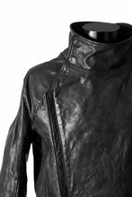 Load image into Gallery viewer, incarnation exclusive HORSE LEATHER DOUBLE BREAST MOTO LINED JB-3 TYPE 2 / OBJECT DYED (91NBK)