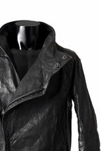 Load image into Gallery viewer, incarnation exclusive HORSE LEATHER DOUBLE BREAST MOTO LINED JB-3 TYPE 2 / OBJECT DYED (91NBK)