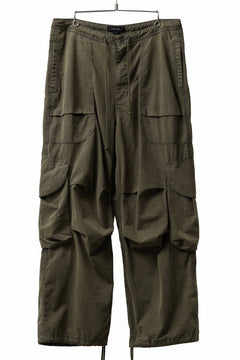 Load image into Gallery viewer, entire studios FREIGHT CARGO PANTS / COTTON CANVAS (PINE)