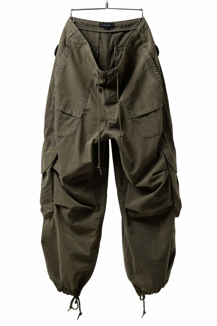 entire studios FREIGHT CARGO PANTS / COTTON CANVAS (PINE)