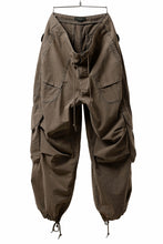 画像をギャラリービューアに読み込む, entire studios FREIGHT CARGO PANTS / COTTON CANVAS (GRAVY)