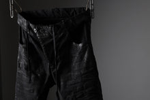 画像をギャラリービューアに読み込む, BORIS BIDJAN SABERI TIGHT FIT PANTS / VINYL COATED &amp; NICKEL PRESSED &amp; BODY MOLDED &quot;P13.TF-F1939&quot; (BLACK)