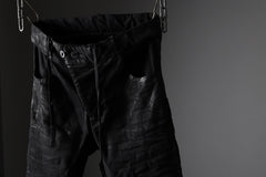 画像をギャラリービューアに読み込む, BORIS BIDJAN SABERI TIGHT FIT PANTS / VINYL COATED &amp; NICKEL PRESSED &amp; BODY MOLDED &quot;P13.TF-F1939&quot; (BLACK)