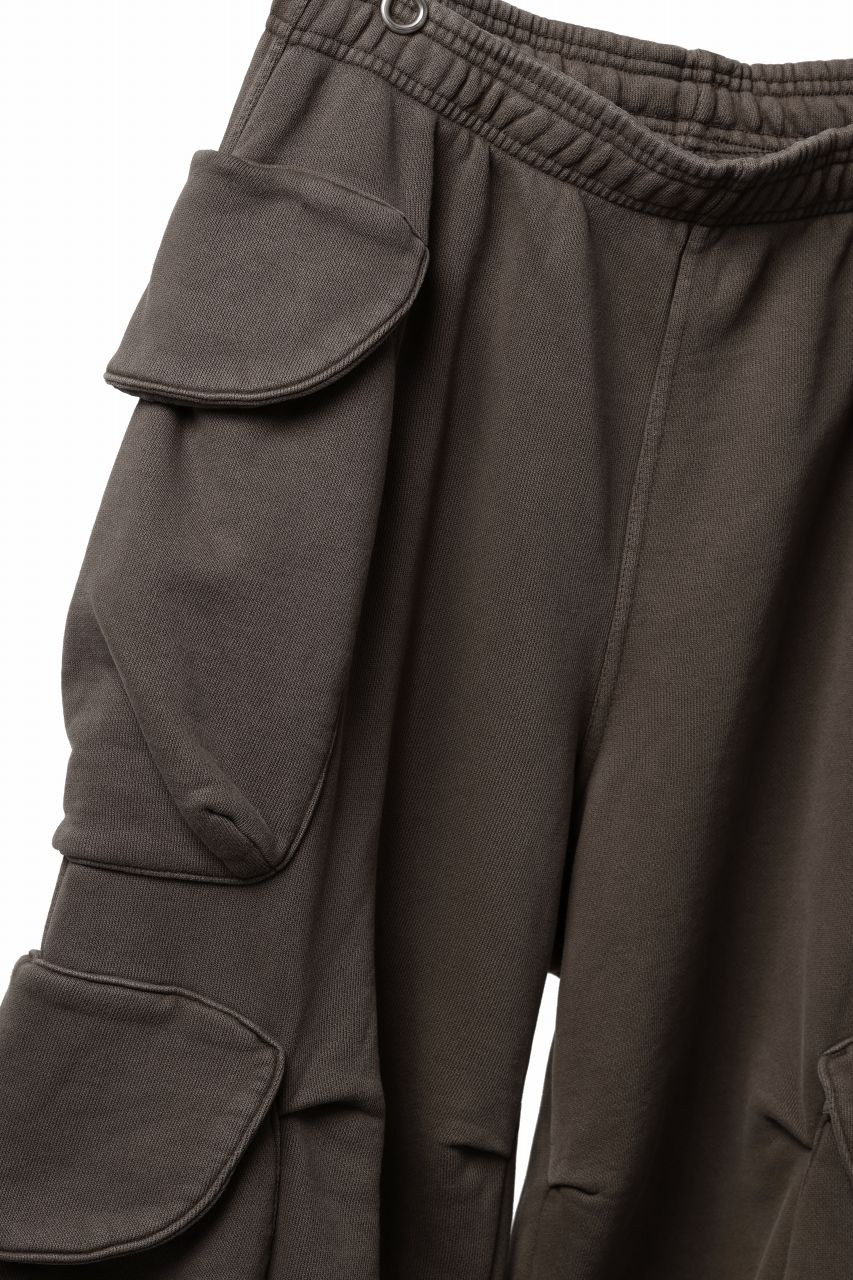 画像をギャラリービューアに読み込む, entire studios HEAVY GOCAR SWEAT PANTS (BRUNETTE)