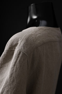 Load image into Gallery viewer, sus-sous sleeping shirts s/s / Belgium linen (NATURAL)