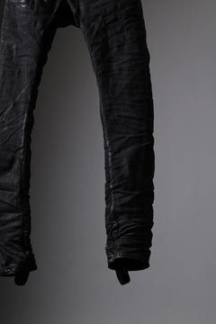 画像をギャラリービューアに読み込む, BORIS BIDJAN SABERI TIGHT FIT PANTS / VINYL COATED &amp; NICKEL PRESSED &amp; BODY MOLDED &quot;P13.TF-F1939&quot; (BLACK)