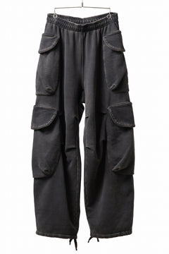 画像をギャラリービューアに読み込む, entire studios HEAVY GOCAR SWEAT PANTS (WASHED BLACK)