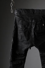 画像をギャラリービューアに読み込む, BORIS BIDJAN SABERI TIGHT FIT PANTS / VINYL COATED &amp; NICKEL PRESSED &amp; BODY MOLDED &quot;P13.TF-F1939&quot; (BLACK)