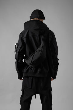 画像をギャラリービューアに読み込む, Y&#39;s 3 POCKETS SHOULDER BAG / NY WASHER TWILL (BLACK)