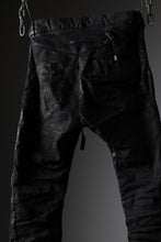 画像をギャラリービューアに読み込む, BORIS BIDJAN SABERI TIGHT FIT PANTS / VINYL COATED &amp; NICKEL PRESSED &amp; BODY MOLDED &quot;P13.TF-F1939&quot; (BLACK)