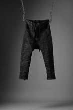 画像をギャラリービューアに読み込む, BORIS BIDJAN SABERI CROPPED TROUSER / VINYL COATED &amp; NICKEL PRESSED &amp; BODY MOLDED &quot;P15.1BF-F1603K&quot; (BLACK)