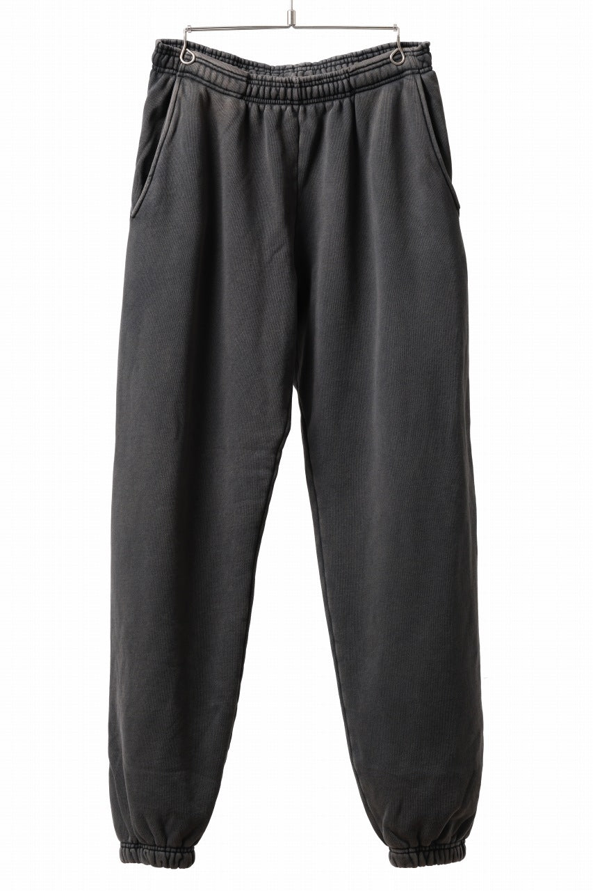 entire studios HEAVY JOGGER SWEAT PANTS (WASHED BLACK)