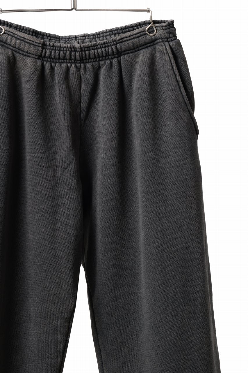 entire studios HEAVY JOGGER SWEAT PANTS (WASHED BLACK)