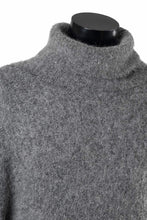 Load image into Gallery viewer, entire studios LUTE KNIT HIGH NECK SWEATER (SMOKE)