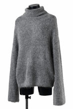 Load image into Gallery viewer, entire studios LUTE KNIT HIGH NECK SWEATER (SMOKE)