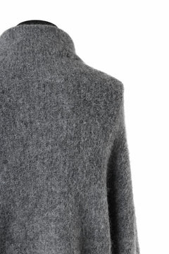 Load image into Gallery viewer, entire studios LUTE KNIT HIGH NECK SWEATER (SMOKE)