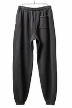 画像をギャラリービューアに読み込む, entire studios HEAVY JOGGER SWEAT PANTS (WASHED BLACK)