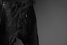 画像をギャラリービューアに読み込む, BORIS BIDJAN SABERI CROPPED TROUSER / VINYL COATED &amp; NICKEL PRESSED &amp; BODY MOLDED &quot;P15.1BF-F1603K&quot; (BLACK)