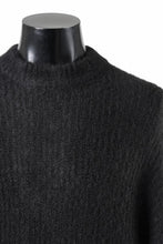 Load image into Gallery viewer, entire studios HEAVY KNIT CREW SWEATER (CROW)