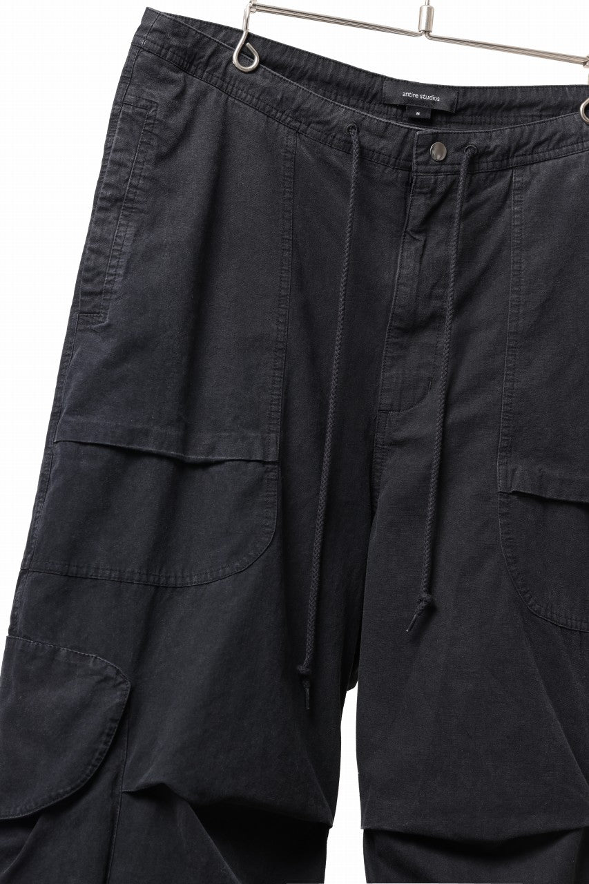 entire studios FREIGHT CARGO PANTS / COTTON CANVAS (IRON)