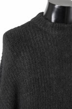 画像をギャラリービューアに読み込む, entire studios HEAVY KNIT CREW SWEATER (CROW)