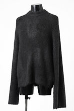 Load image into Gallery viewer, entire studios HEAVY KNIT CREW SWEATER (CROW)