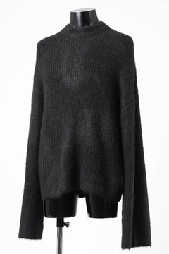 画像をギャラリービューアに読み込む, entire studios HEAVY KNIT CREW SWEATER (CROW)