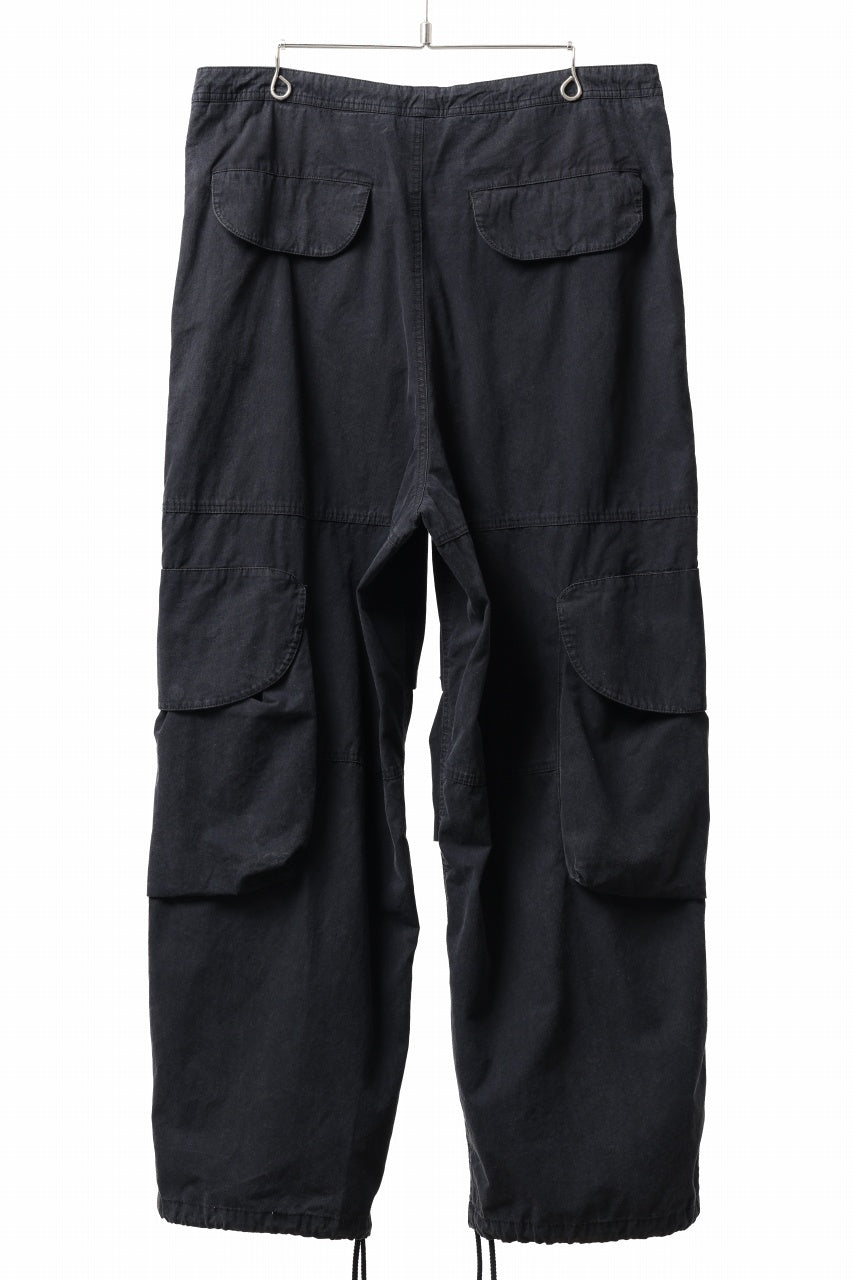 entire studios FREIGHT CARGO PANTS / COTTON CANVAS (IRON)