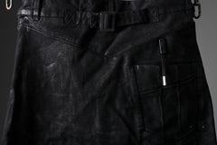 画像をギャラリービューアに読み込む, BORIS BIDJAN SABERI CROPPED TROUSER / VINYL COATED &amp; NICKEL PRESSED &amp; BODY MOLDED &quot;P15.1BF-F1603K&quot; (BLACK)