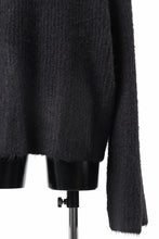 Load image into Gallery viewer, entire studios HEAVY KNIT CREW SWEATER (CROW)