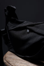 画像をギャラリービューアに読み込む, Y&#39;s 3 POCKETS SHOULDER BAG / NY WASHER TWILL (BLACK)