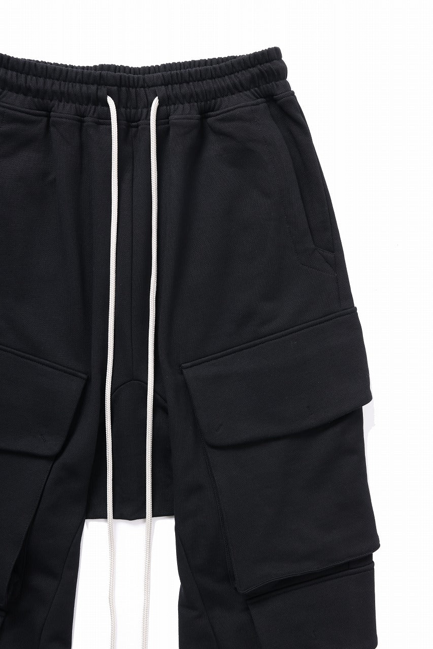 A.F ARTEFACT MILITARY SWEAT SAROUEL PANTS (BLACK)