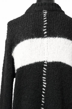 Load image into Gallery viewer, thom/krom MOCK NECK KNIT PULLOVER / ALPACA WOOL (BLACK)