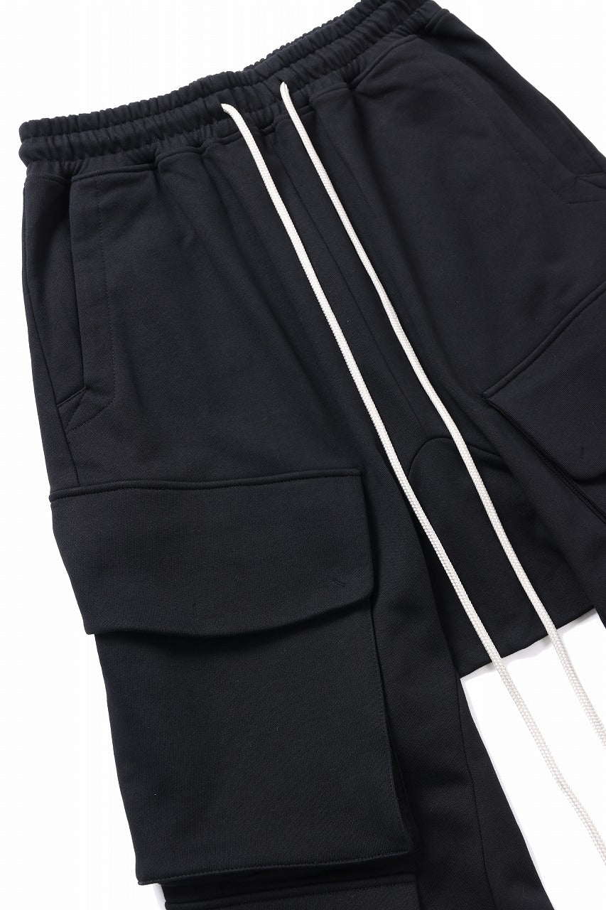 A.F ARTEFACT MILITARY SWEAT SAROUEL PANTS (BLACK)