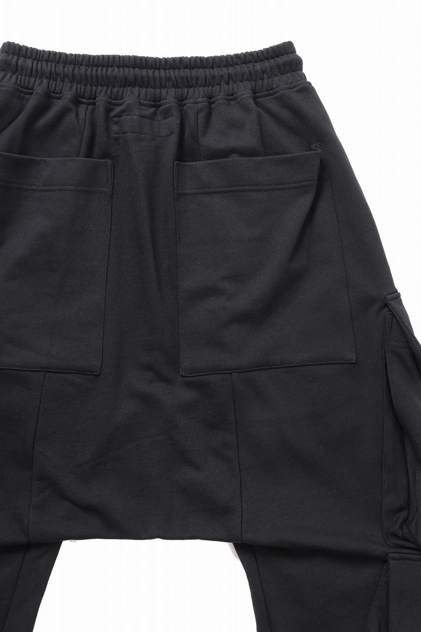 A.F ARTEFACT MILITARY SWEAT SAROUEL PANTS (BLACK)