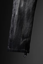 画像をギャラリービューアに読み込む, 11 BY BORIS BIDJAN SABERI LOW CROTCH BAGGY PANTS / OBJECT DYED &amp; USED EFFECT &quot;P4C-F1481&quot; (BLACK)