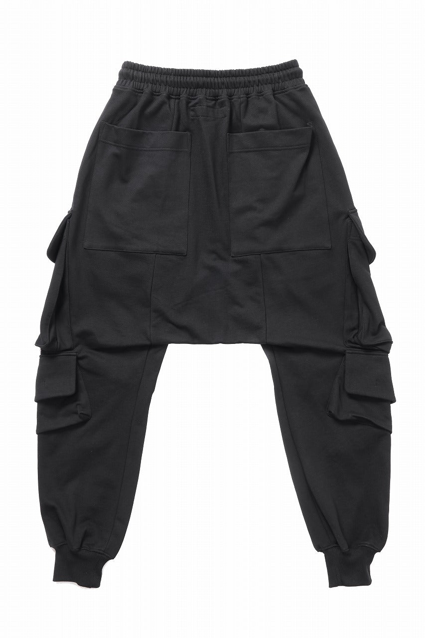 A.F ARTEFACT MILITARY SWEAT SAROUEL PANTS (BLACK)