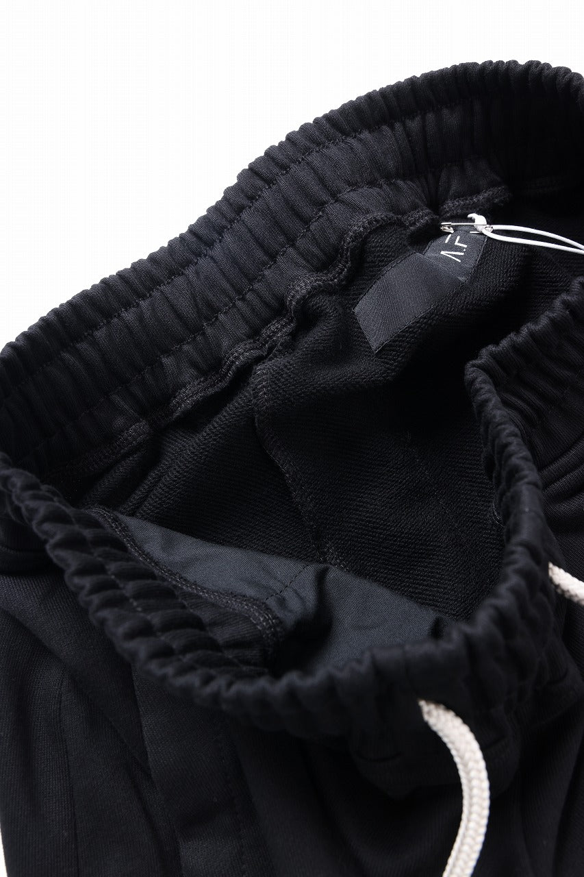 画像をギャラリービューアに読み込む, A.F ARTEFACT MILITARY SWEAT SAROUEL PANTS (BLACK)