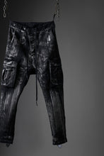 画像をギャラリービューアに読み込む, 11 BY BORIS BIDJAN SABERI CARGO POCKET PANTS / OBJECT DYED &amp; USED EFFECT &quot;P21B-F1481&quot; (BLACK)