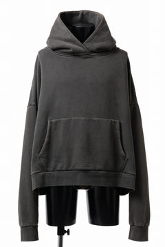 画像をギャラリービューアに読み込む, entire studios HEAVY HOOD SWEAT PULLOVER (WASHED BLACK)