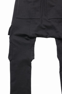 画像をギャラリービューアに読み込む, A.F ARTEFACT FLAP ZIP SARROUEL SKINNY PANTS (BLACK)