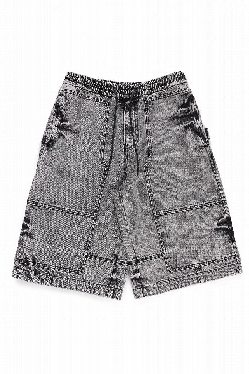 Juun.J Denim Bermuda Pants (GREY)