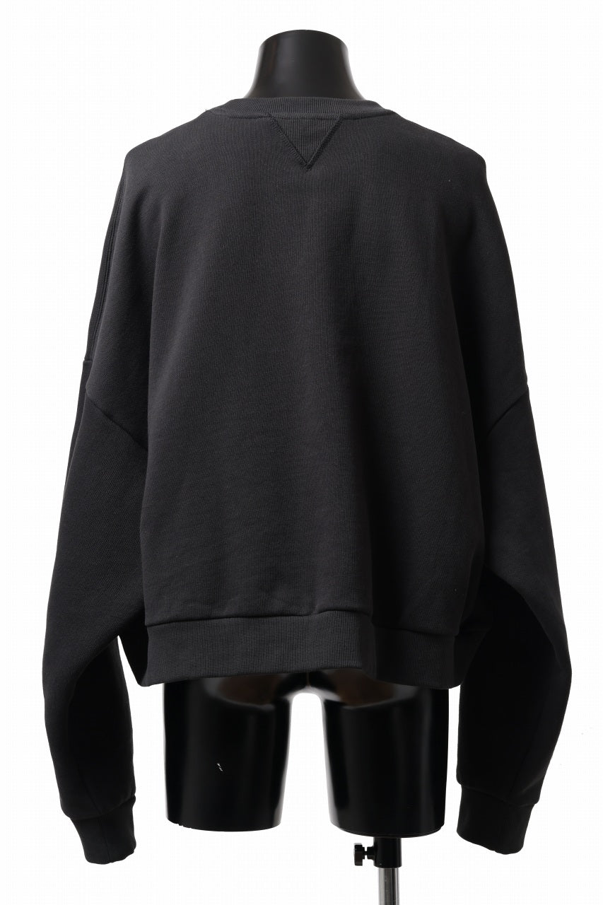 entire studios BOX CREW SWEAT PULLOVER (SOOT)