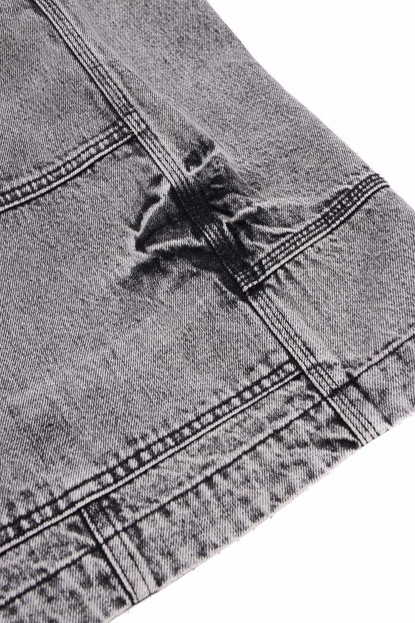 Juun.J Denim Bermuda Pants (GREY)