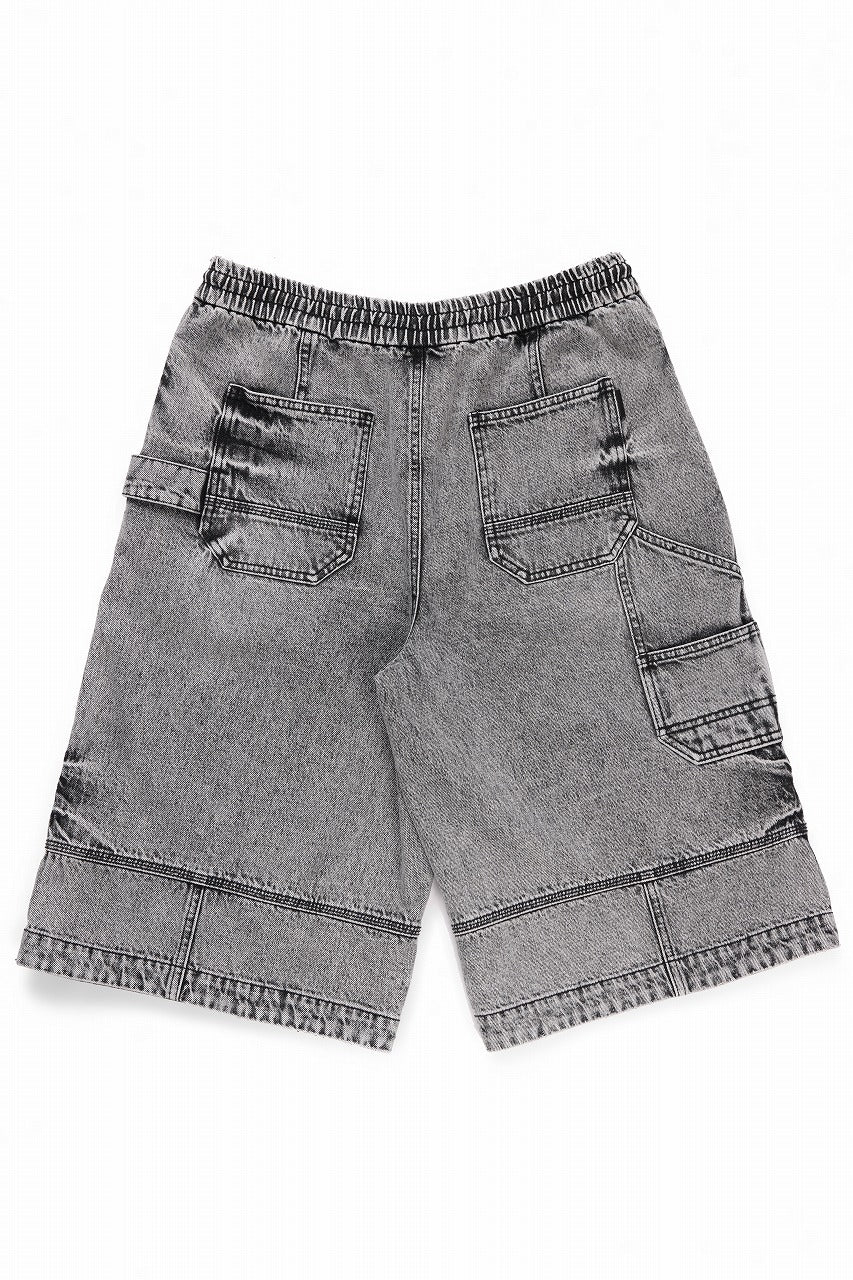 Juun.J Denim Bermuda Pants (GREY)