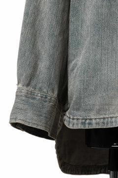 画像をギャラリービューアに読み込む, entire studios HERCULEAN DENIM SHIRT JACKET (SURFACE WAVE)