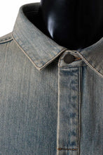 画像をギャラリービューアに読み込む, entire studios HERCULEAN DENIM SHIRT JACKET (SURFACE WAVE)